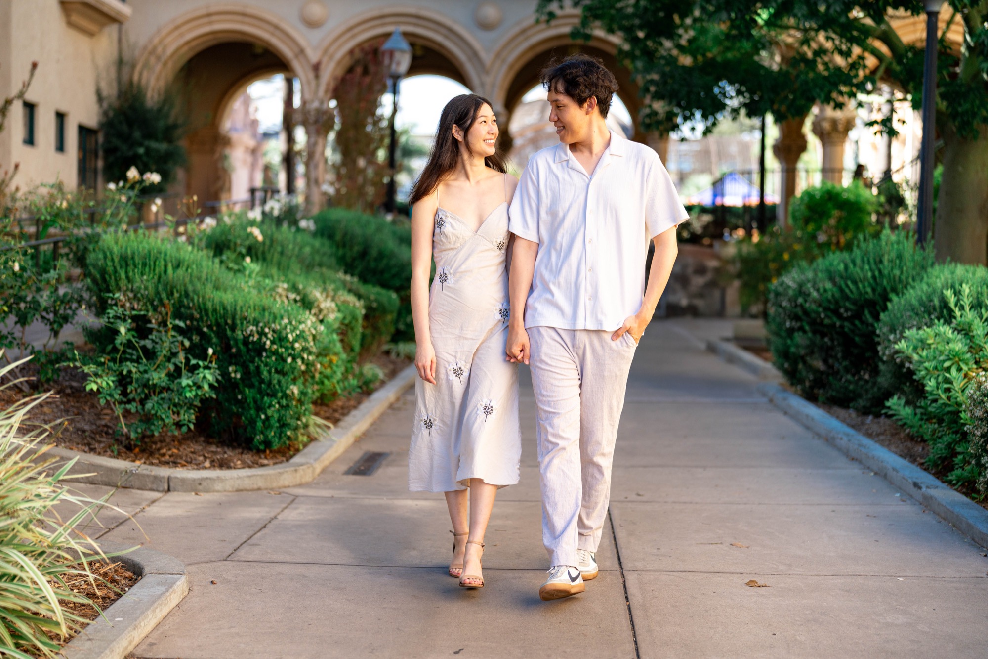 Balboa Park, San Diego wedding photo