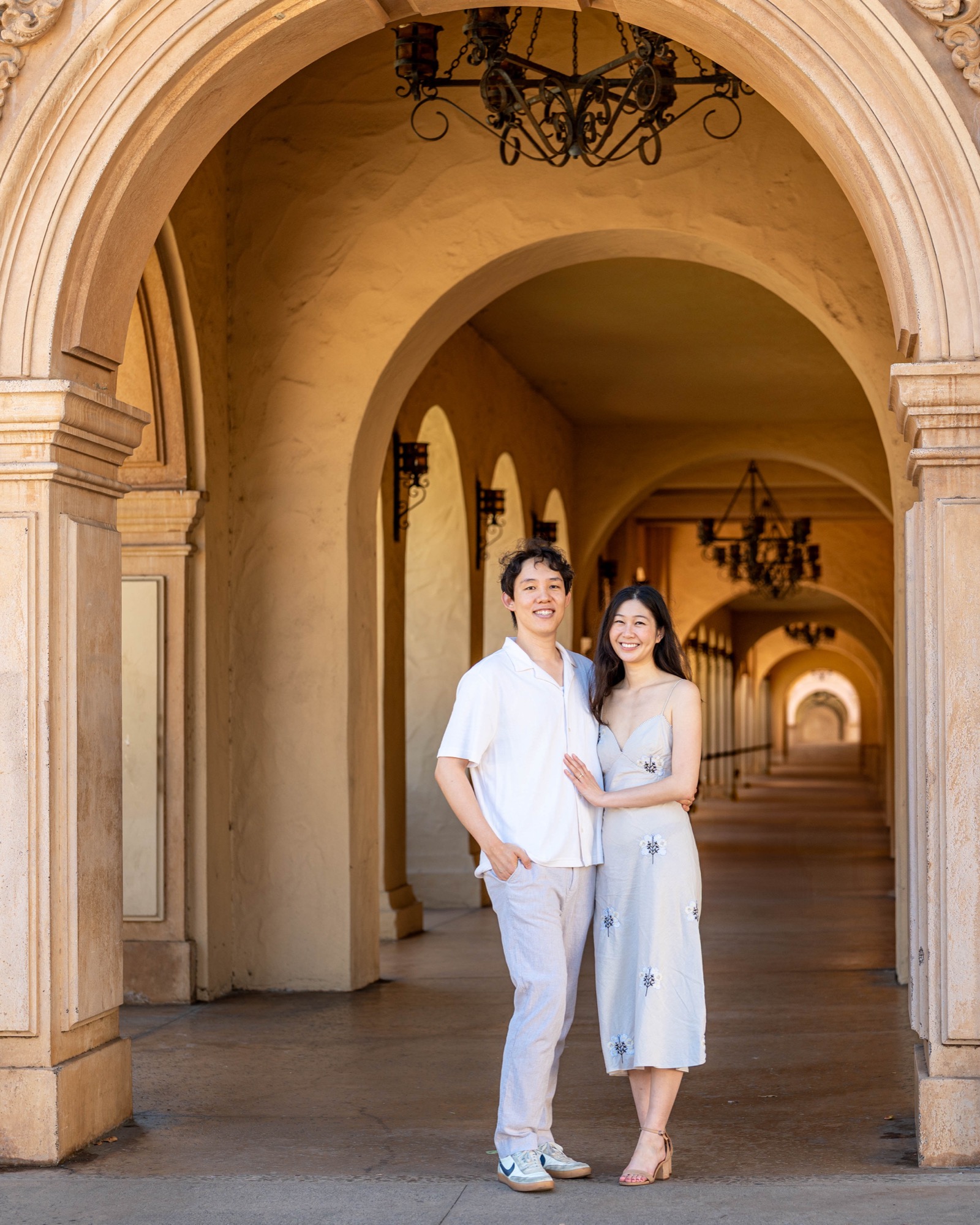 Balboa Park, San Diego wedding photo