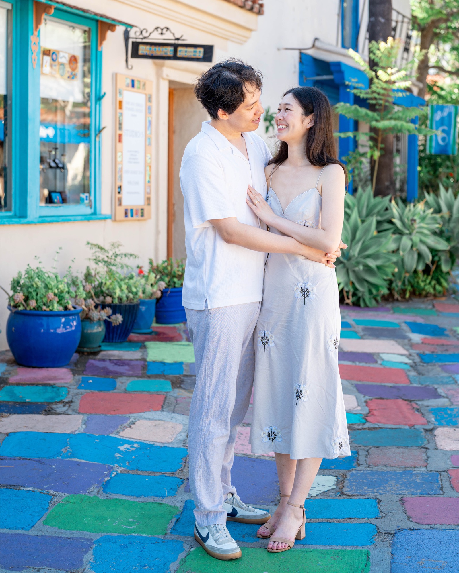 Balboa Park, San Diego wedding photo