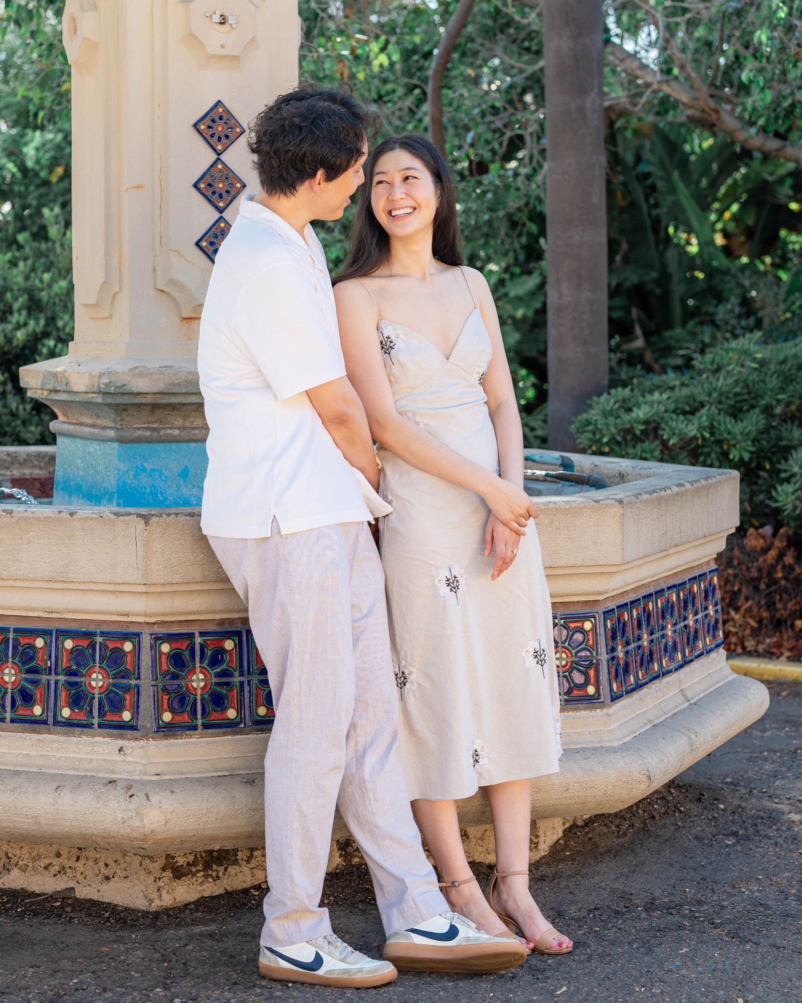 Balboa Park, San Diego wedding photo