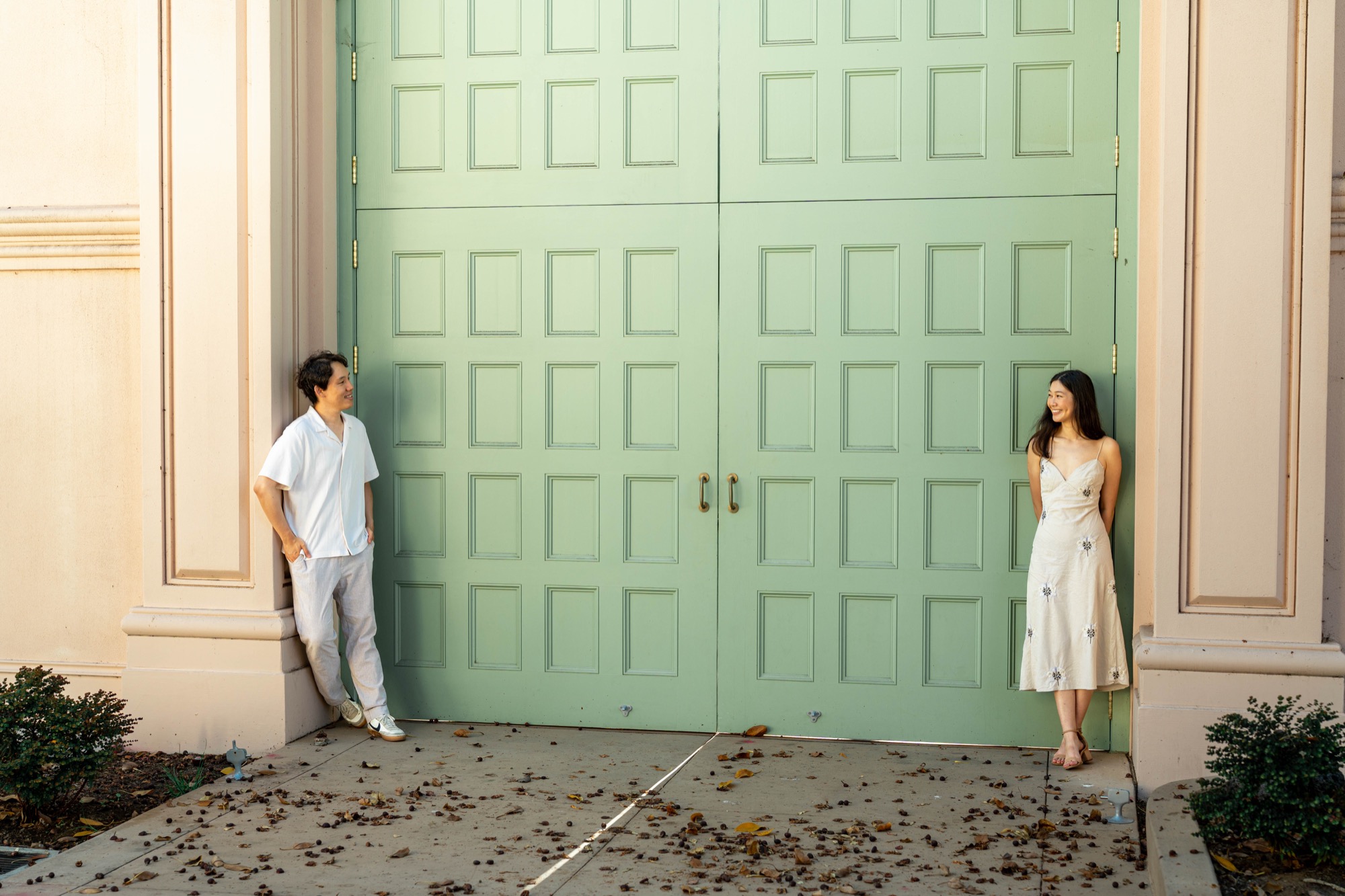Balboa Park, San Diego wedding photo
