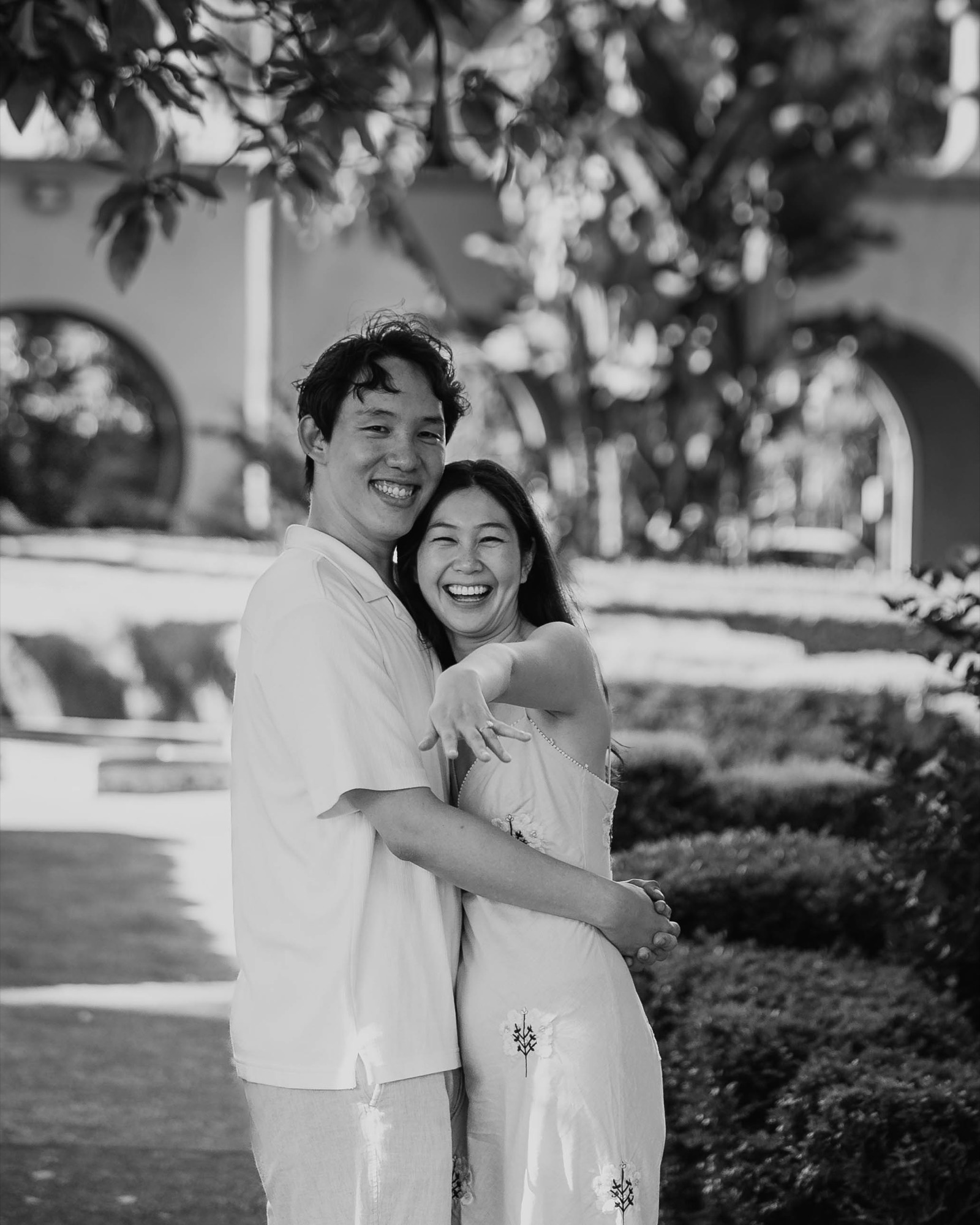 Balboa Park, San Diego wedding photo