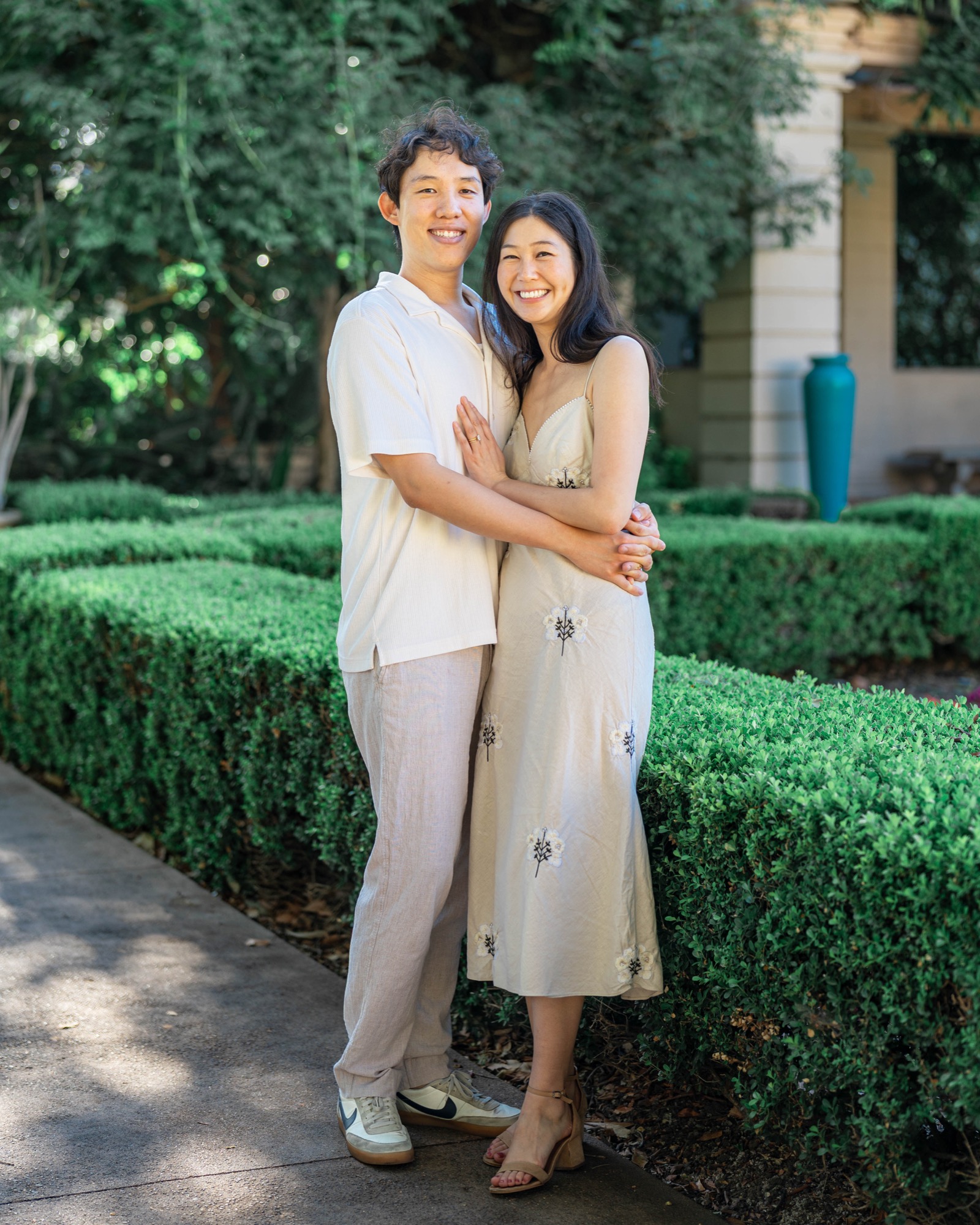 Balboa Park, San Diego wedding photo