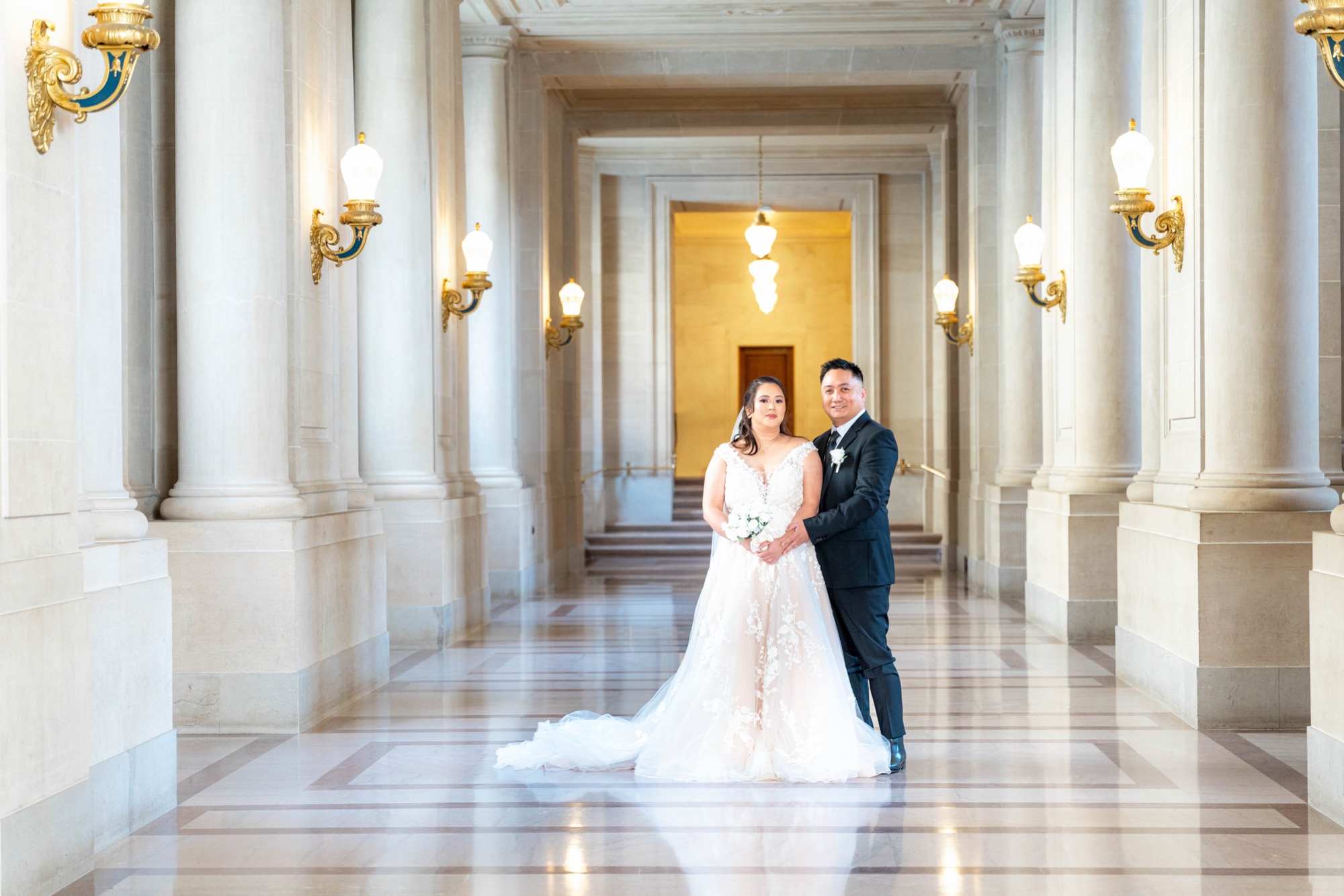 San Francisco City Hall wedding photo
