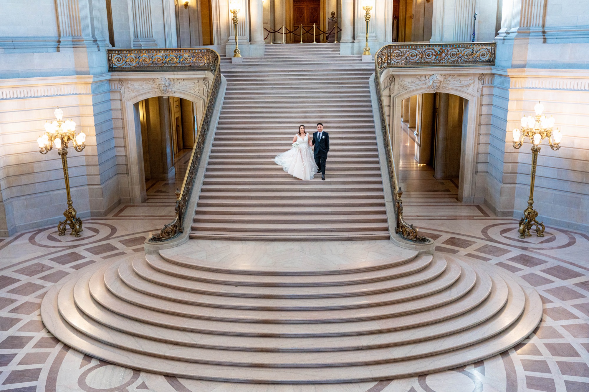 San Francisco City Hall wedding photo