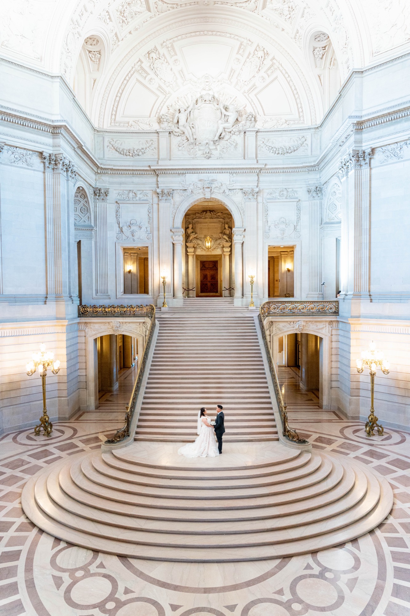 San Francisco City Hall wedding photo