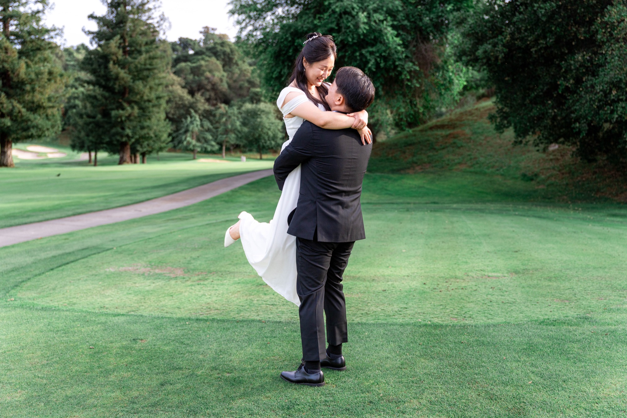 Saratoga Country Club wedding photo