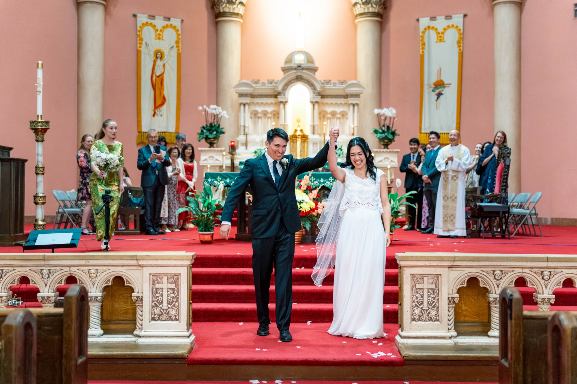 St Anne of the Sunset Church wedding photo